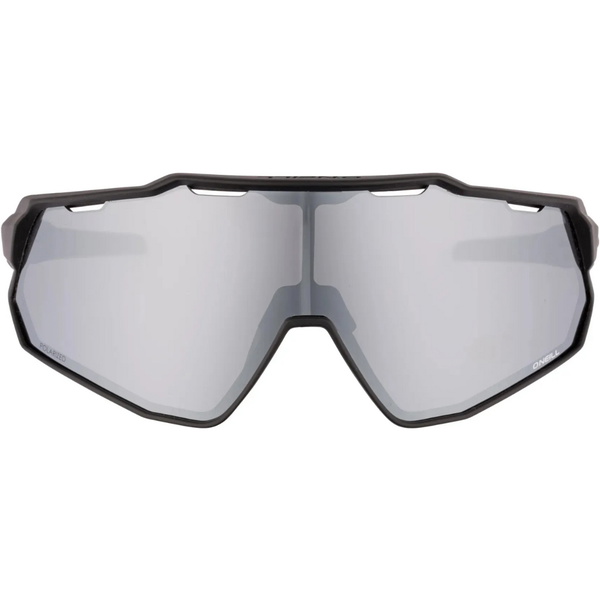 2026 O'Neill Mens Sunglasses 9040 ONS-9040-2.0-104P SL - Matte Black / Silver Flash